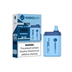 Blue Bubblegum Kado Bar 5000 Puff Disposable