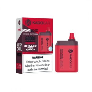 Chilled Red Apple Kado Bar 5000 Puff Disposable