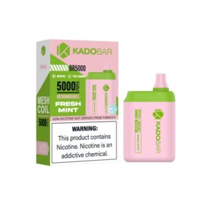 Fresh Mint Kado Bar 5000 Puff Disposable vape