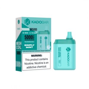 Simply Mint Kado Bar 5000 Puff Disposable vape