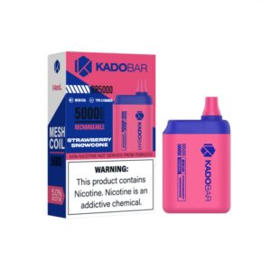 Strawberry Snowcone Kado Bar 5000 Puff Disposable