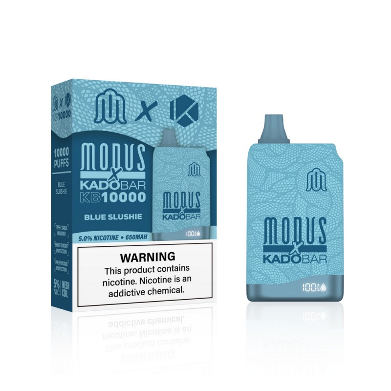 ModusXKadoKB10K_BlueSlushie-800x800 Blue Slushie Modus x Kado Bar KB10000 Disposable 5%