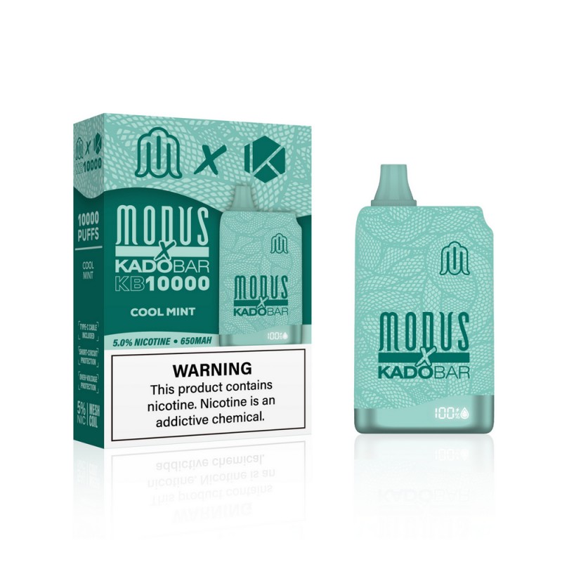 ModusXKadoKB10K_CoolMint-800x800 Cool Mint Modus x Kado Bar KB10000 Disposable 5%
