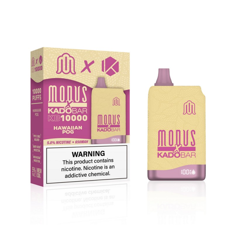 ModusXKadoKB10K_HawaiianPOG-800x800 Blue Slushie Modus x Kado Bar KB10000 Disposable 5%