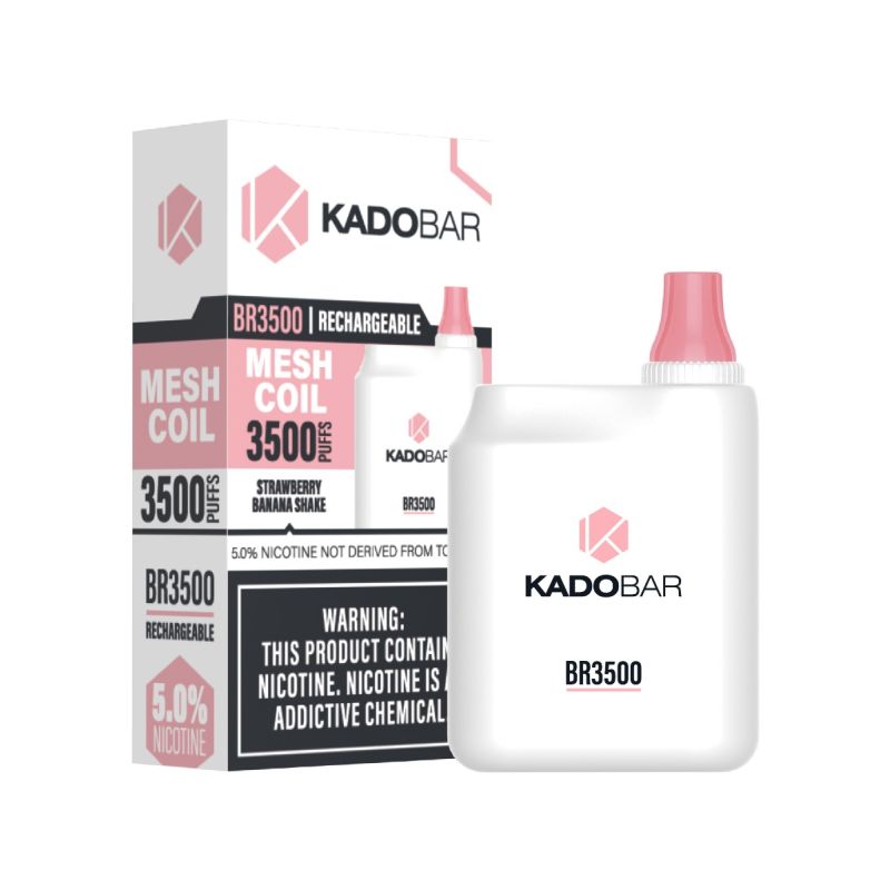 br3500_strawberry_banana_shake Kiwi Berry Ice / Kiwi Berry Freeze Kado Bar Disposable 3500 Puffs