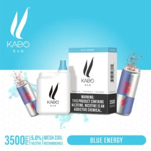 Blue Energy Kadobar – Mesh Coil Disposable – 3500 Vape Puff