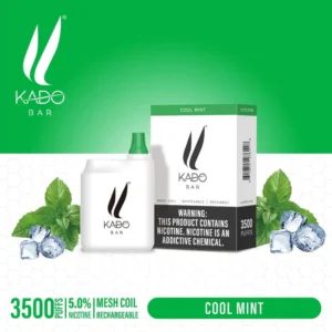 Cool Mint Kadobar – Mesh Coil Disposable – 3500 Vape Puff