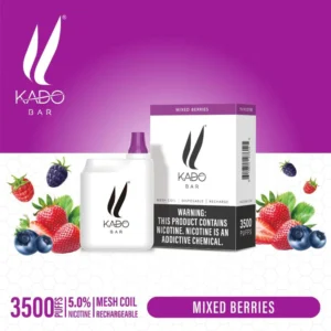 Kiwi Berry Ice Kadobar – Mesh Coil Disposable – 3500 Vape Puff