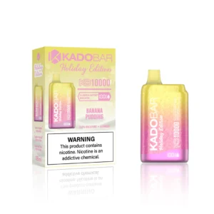 Banana Pudding Kado Bar Holiday Edition KB10000 Puff Disposable