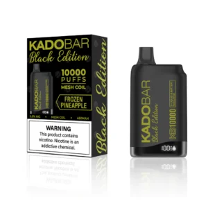 Frozen Pineapple Kado Bar Black Edition KB10000 Puff Disposable
