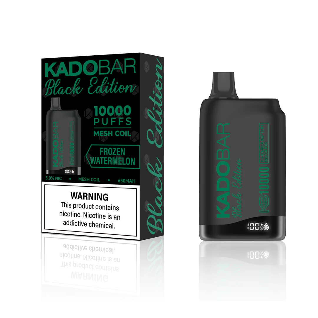 FrozenWatermelon Frozen Watermelon Kado Bar Black Edition KB10000 Puff Disposable