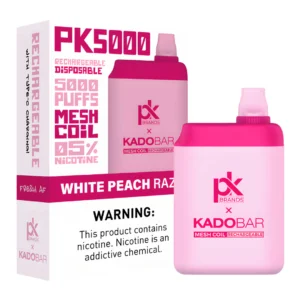 White Peach Razz Pod King x Kado Bar PK5000