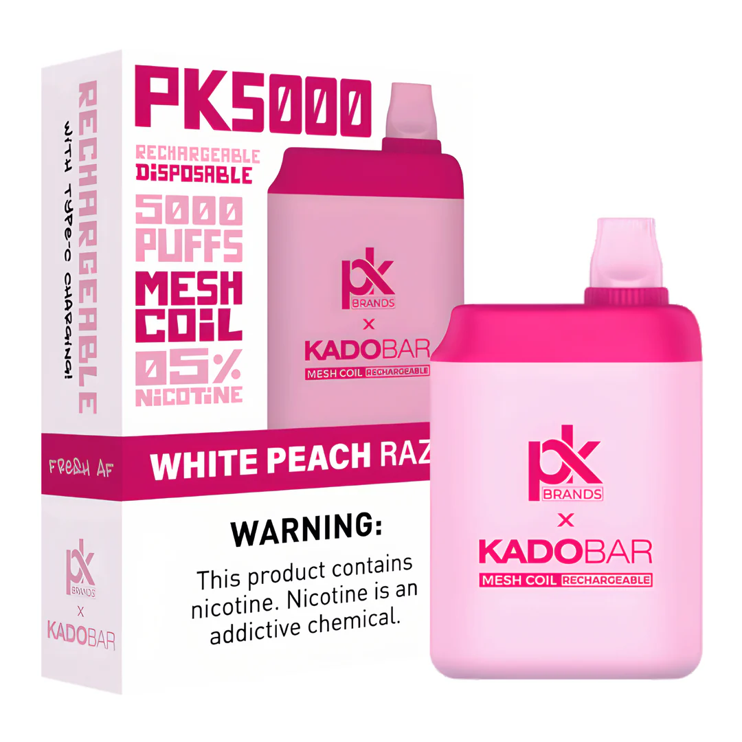 WhitePEachRazz White Peach Razz Pod King x Kado Bar PK5000